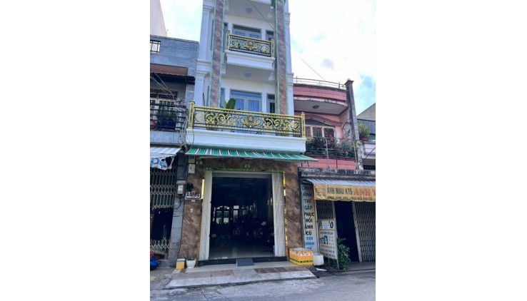 LÊ VĂN QUỚI - HẺM 8M THÔNG MIẾU GÒ XOÀI - 68M2 - 5 TẦNG 5PN - SỔ HOÀN CÔNG ĐỦ - GIÁ 10.2 TỶ TL